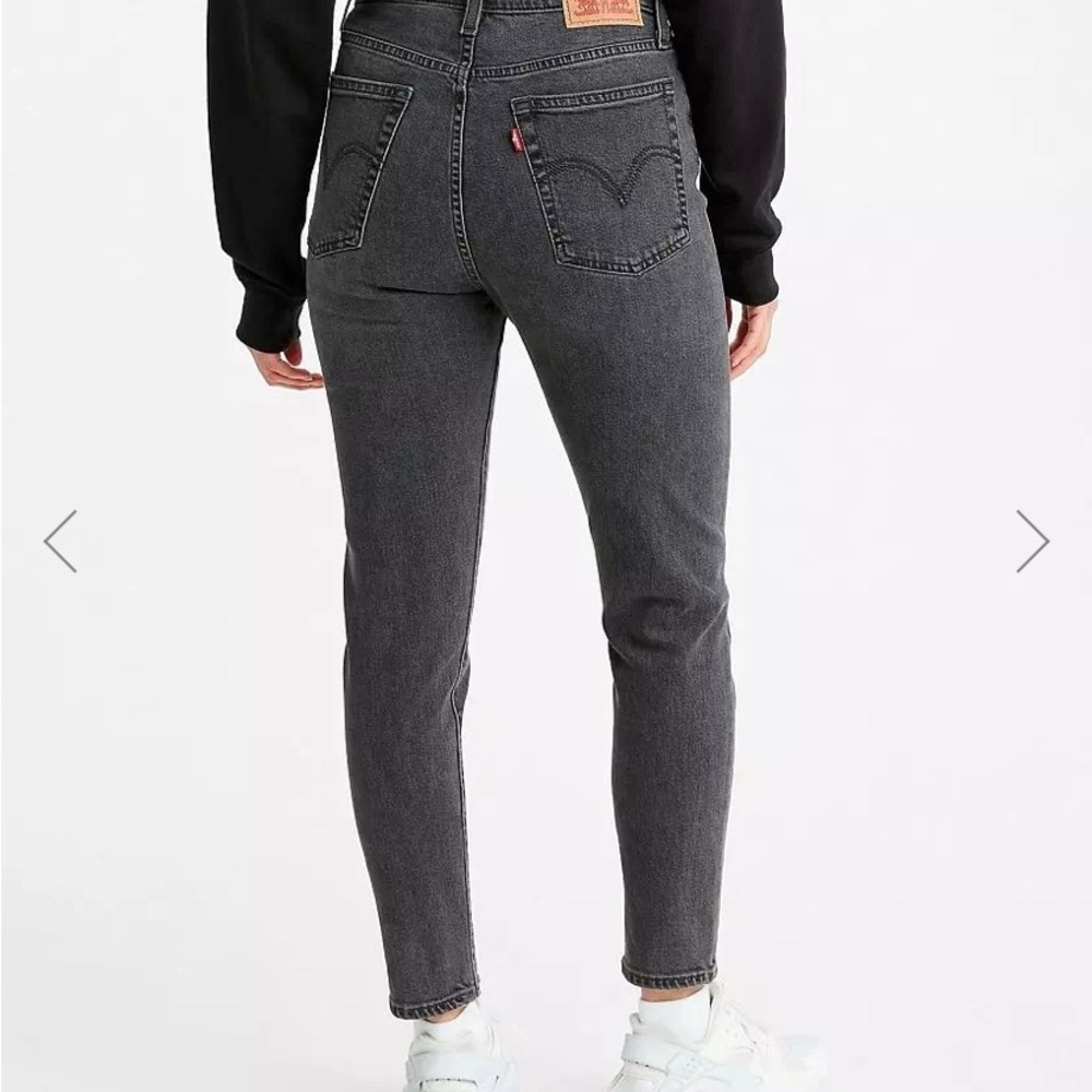 Levi's Wedgie Skinny Fit Jeans Black size 25